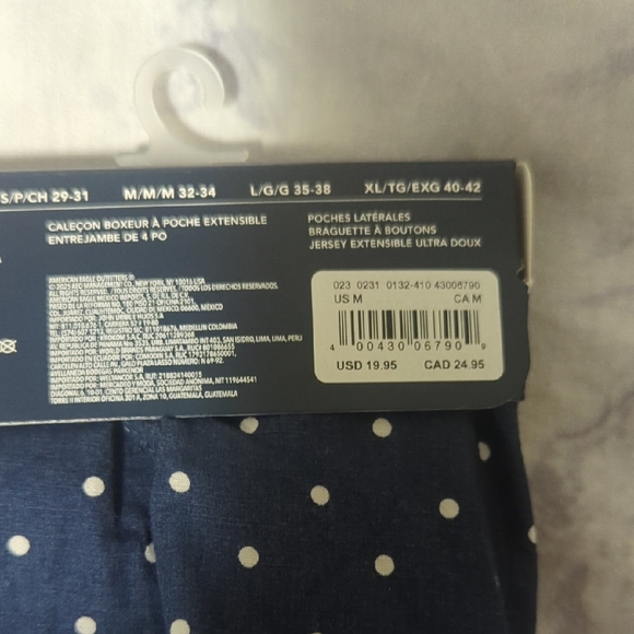 American Eagle Outfitters Blue and White Polka Dot Shorts - Picture 2 of 2